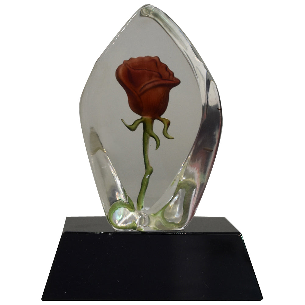 ACEVER Hand-Etched Swedish Crystal Sculpture