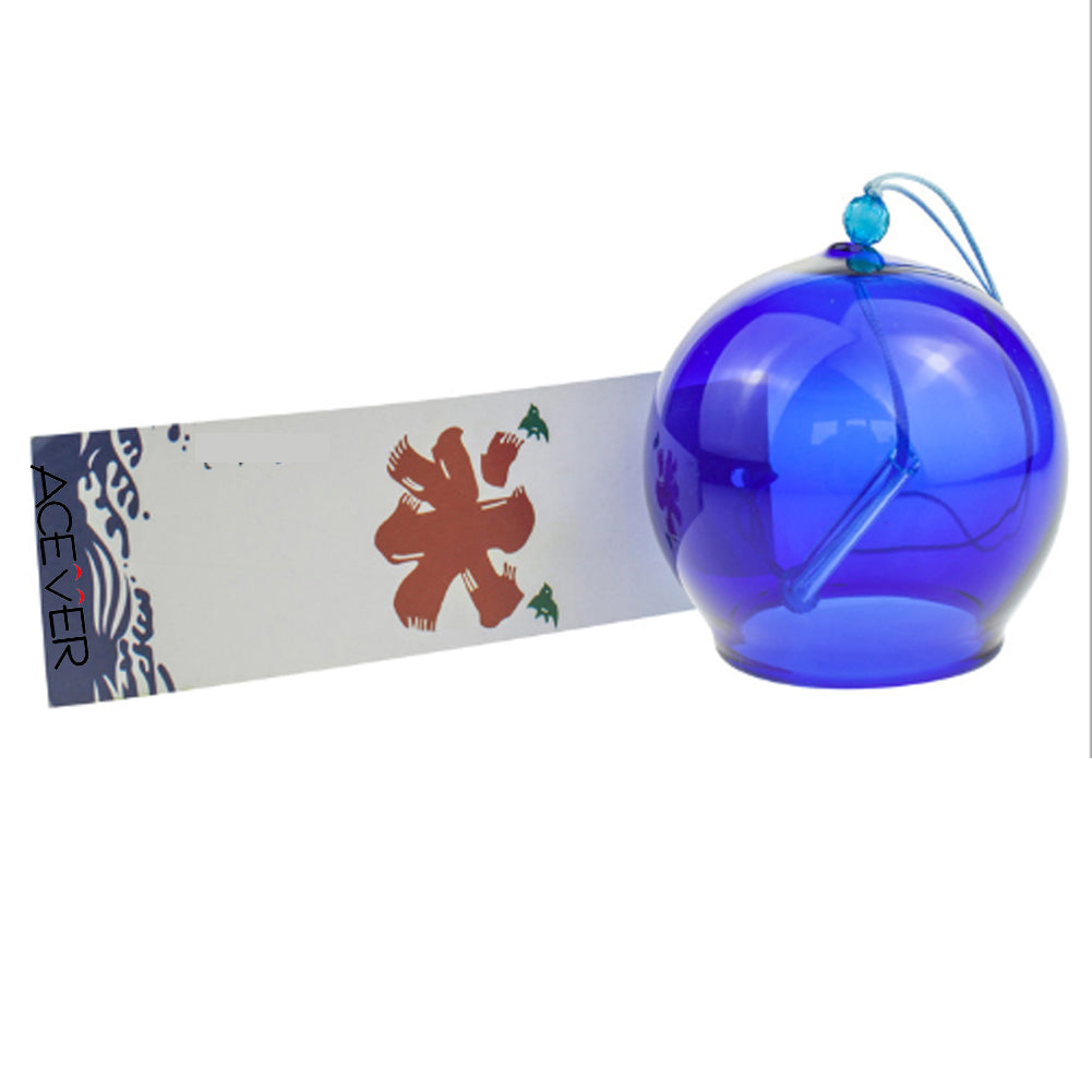 Stained Glass Windchime Bell Birthday Gift Home Garden Decoration