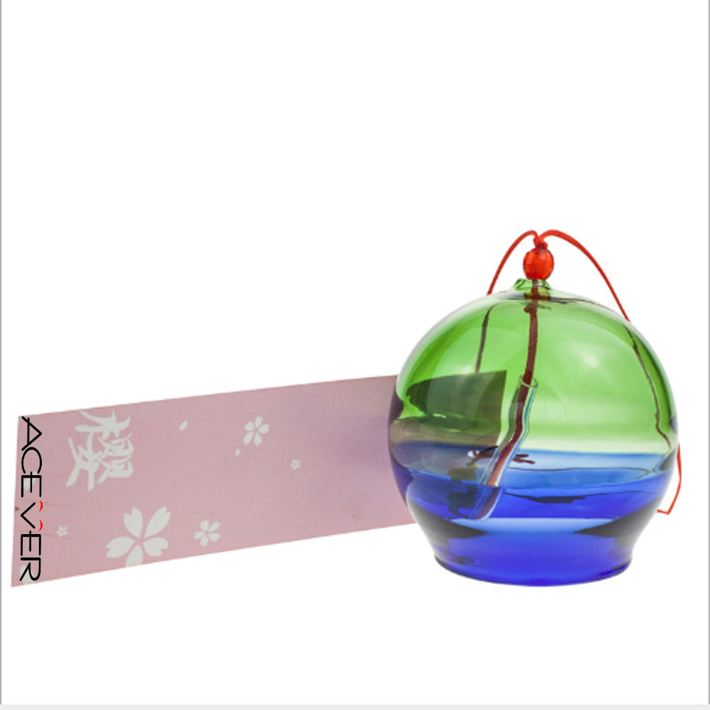 Stained Glass Windchime Bell Birthday Gift Home Garden Decoration