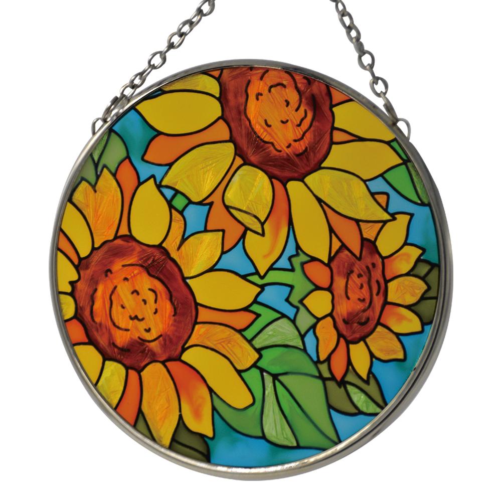 ACEVER_GLASS_SUNCATCHER_SUNFLOWER