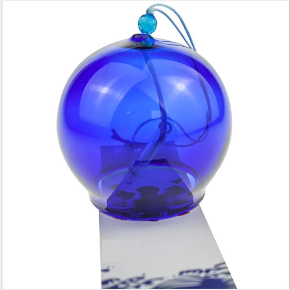 Stained Glass Windchime Bell Birthday Gift Home Garden Decoration