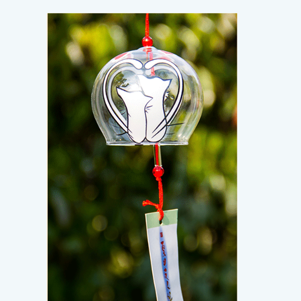 ACEVER_GLASS_WIND_BELL_CATS_IN_LOVE