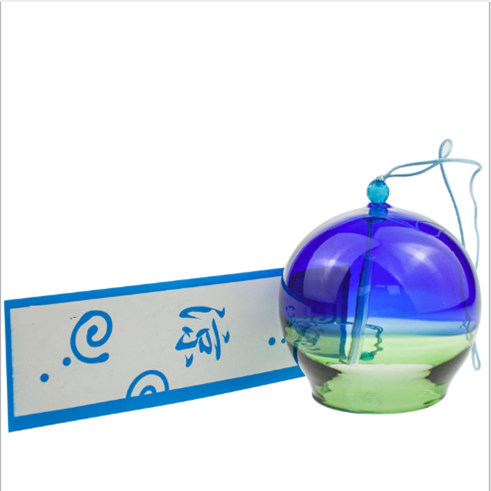 Stained Glass Windchime Bell Birthday Gift Home Garden Decoration