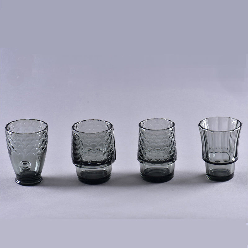Acever Koi Fish Stacking Glass Cup Tower
