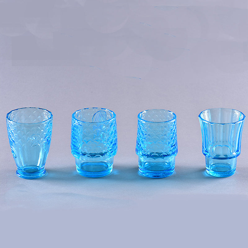Acever Koi Fish Stacking Glass Cup Tower