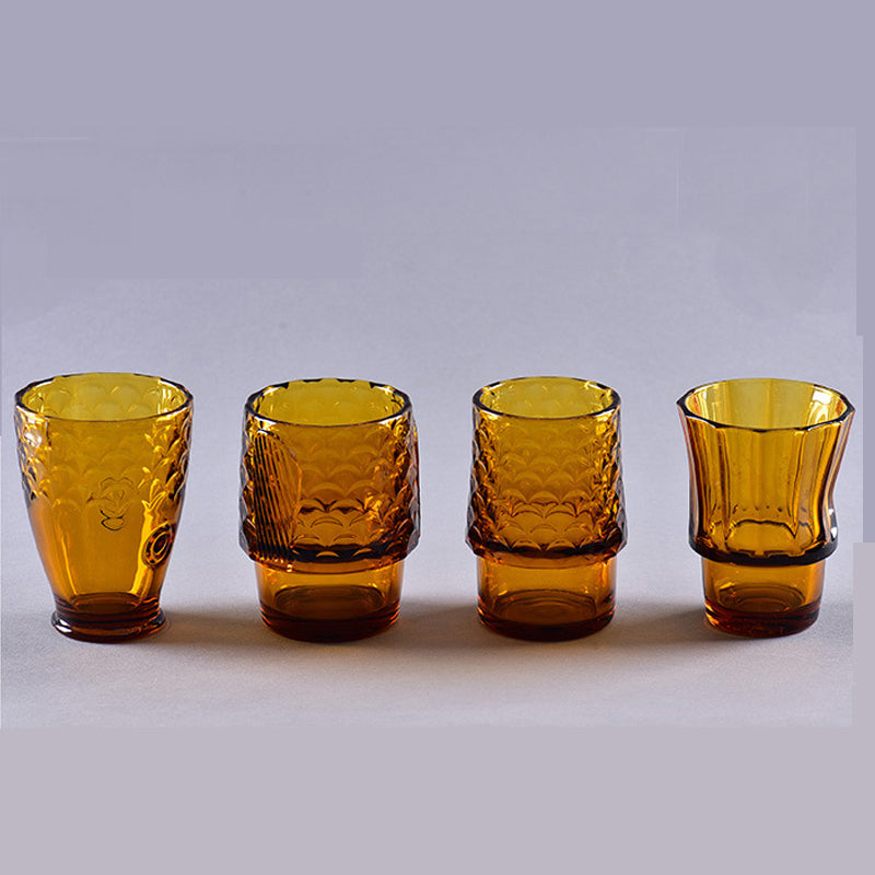 Acever Koi Fish Stacking Glass Cup Tower