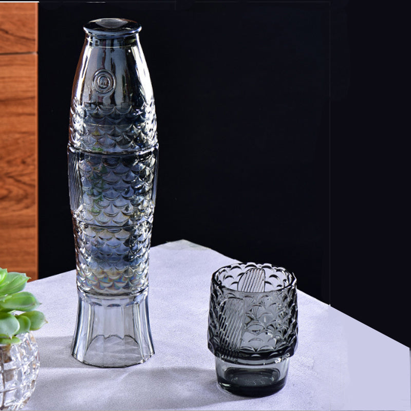 Acever Koi Fish Stacking Glass Cup Tower