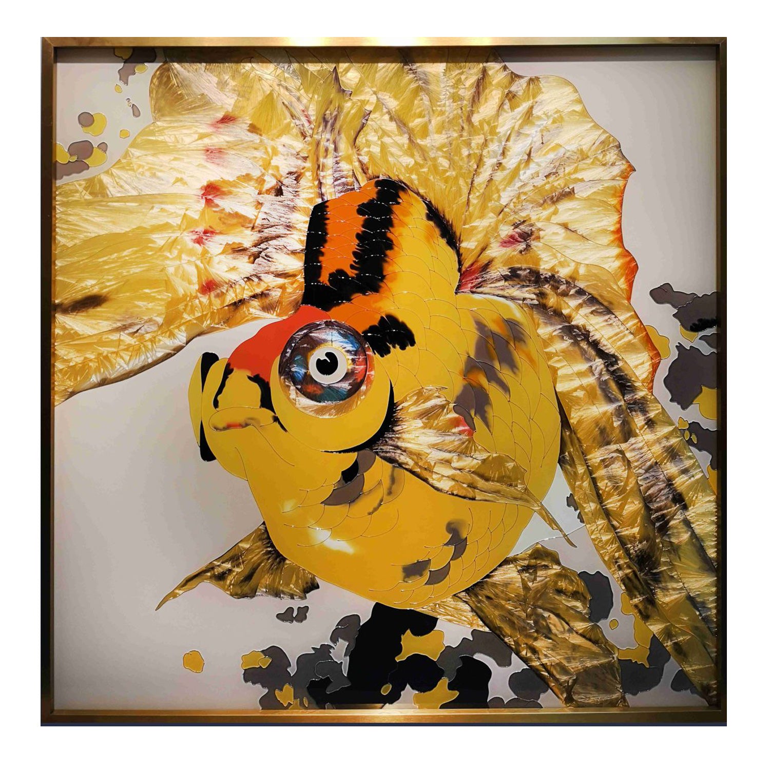 Handpainted Art Glass Panels