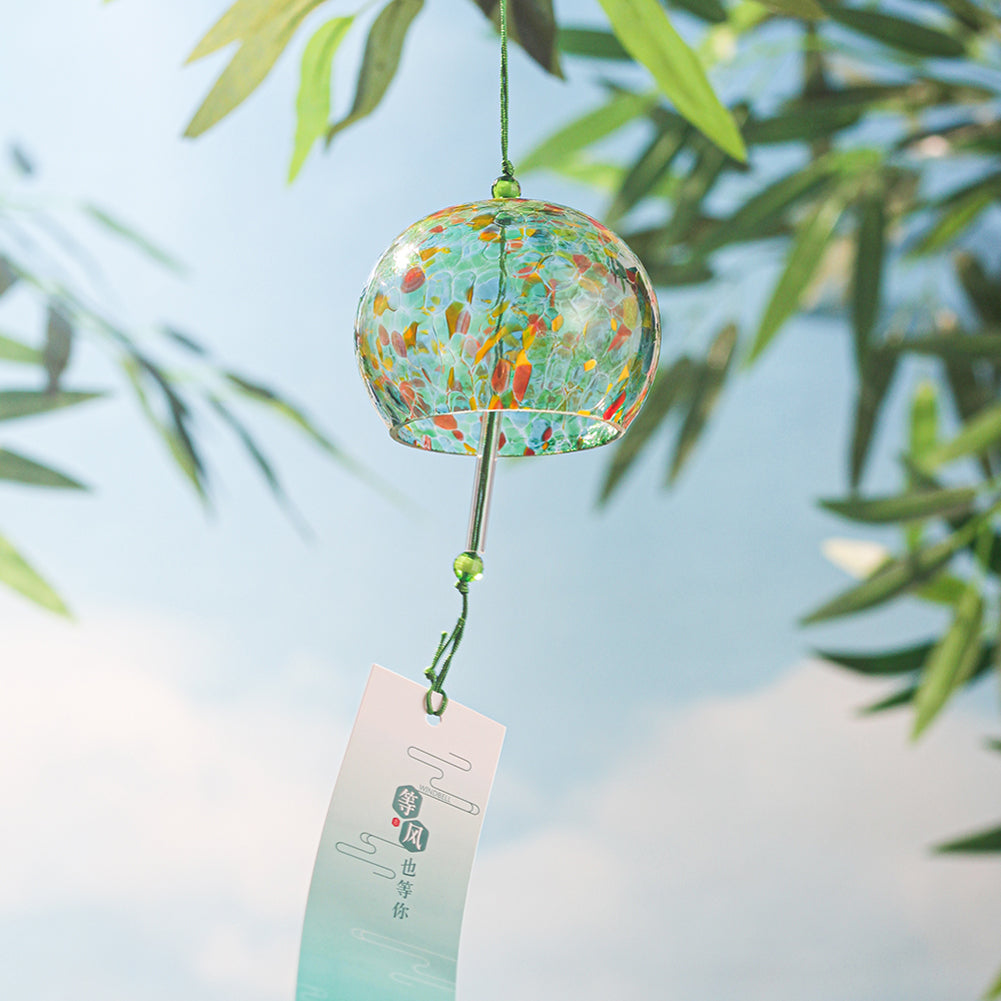 Glass Wind Chime of of Celebration