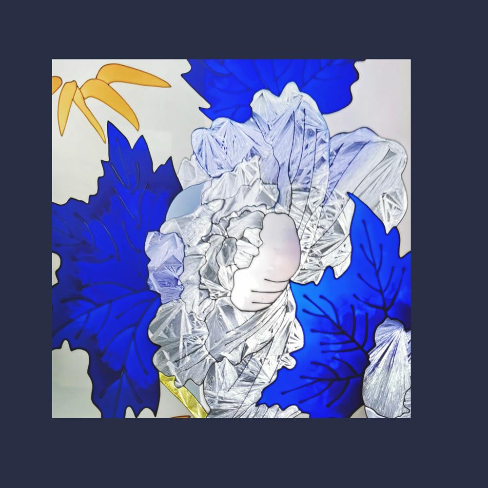 ACEVER_ART_GLASS_ABSTRACT_BLUE_FLOWER