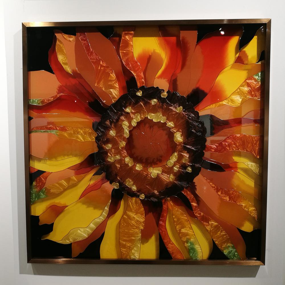 ACEVER_ART_GLASS_PICTURE_FRAME_SUNFLOWER