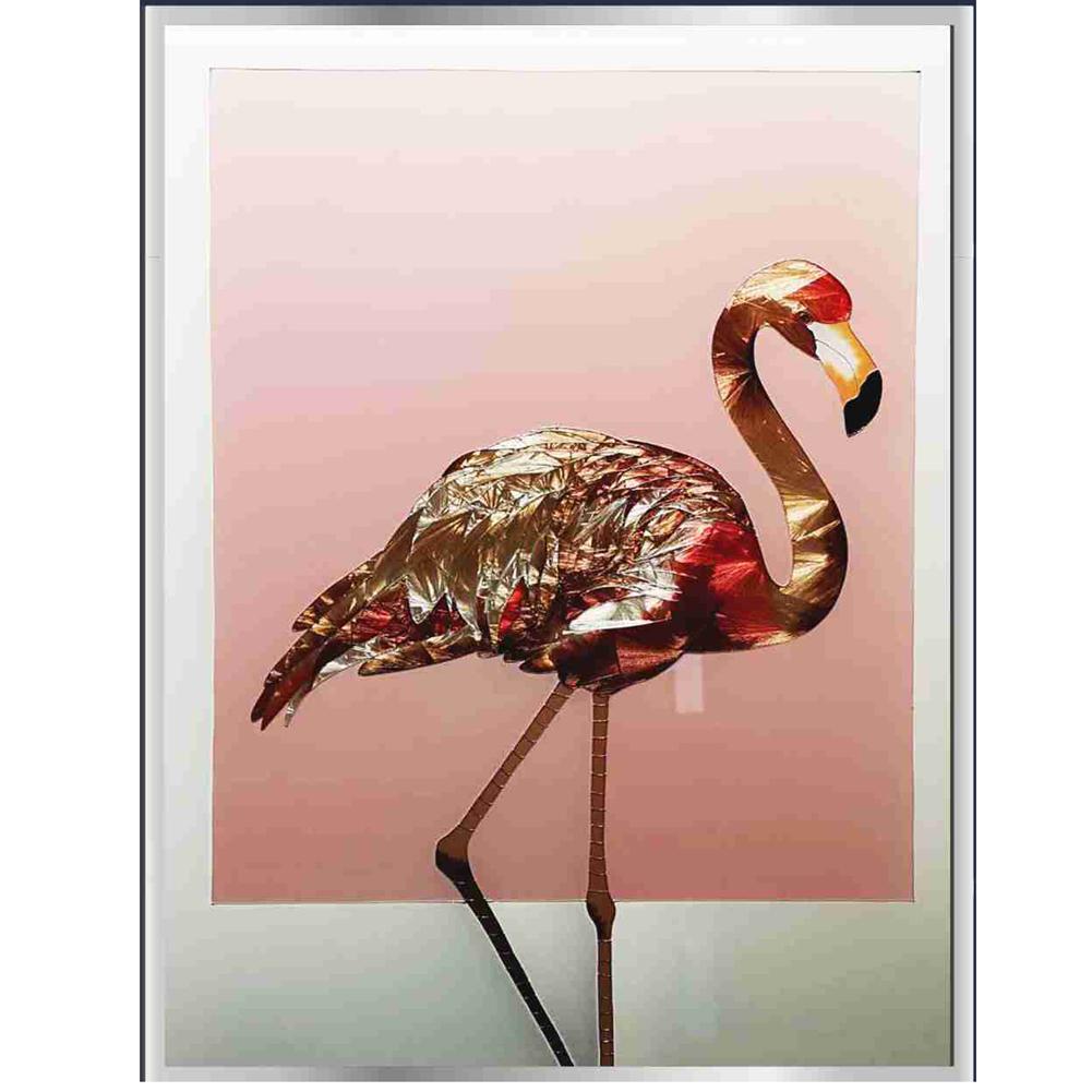 ACEVER_GLASS_STANDING_FLAMINGO