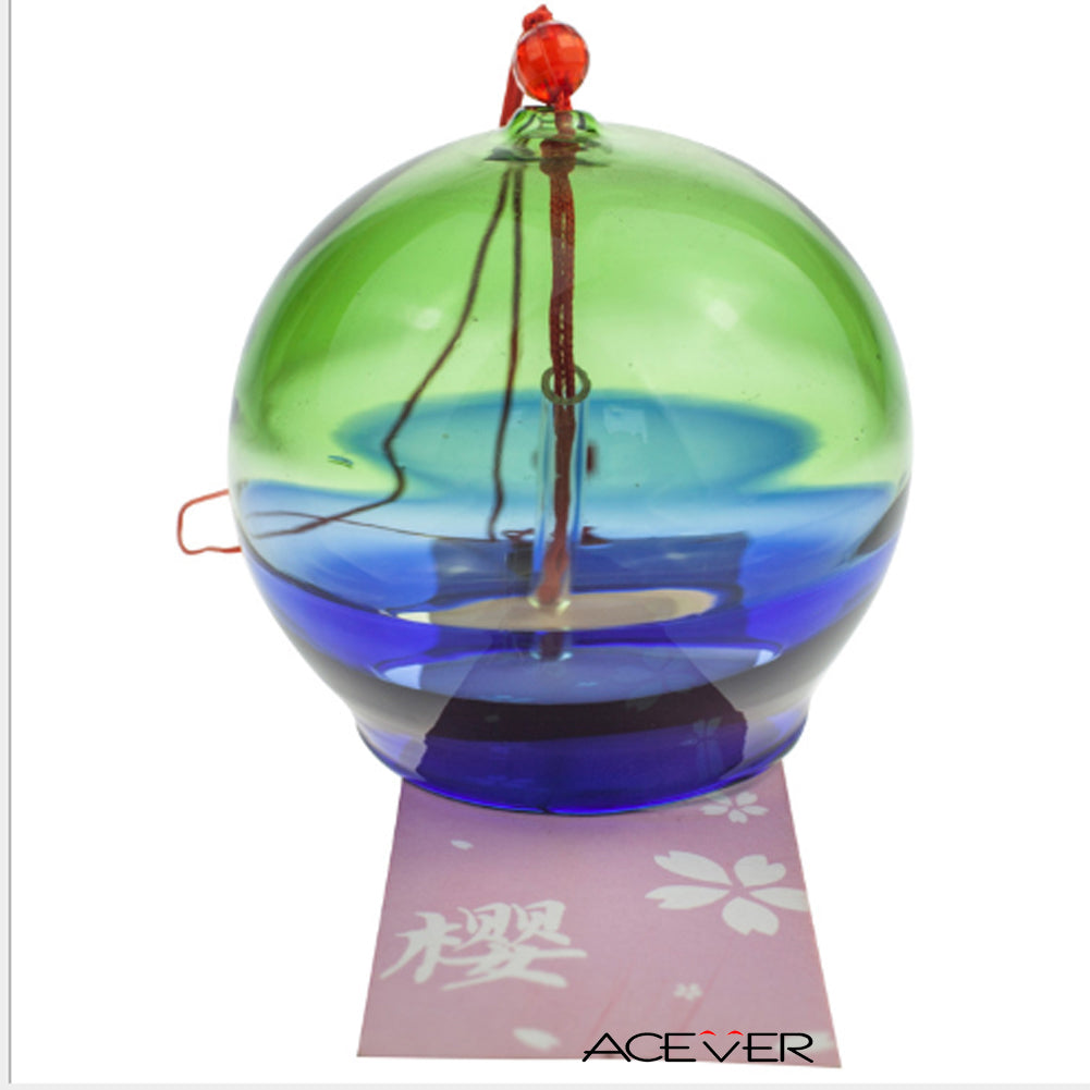 Stained Glass Windchime Bell Birthday Gift Home Garden Decoration