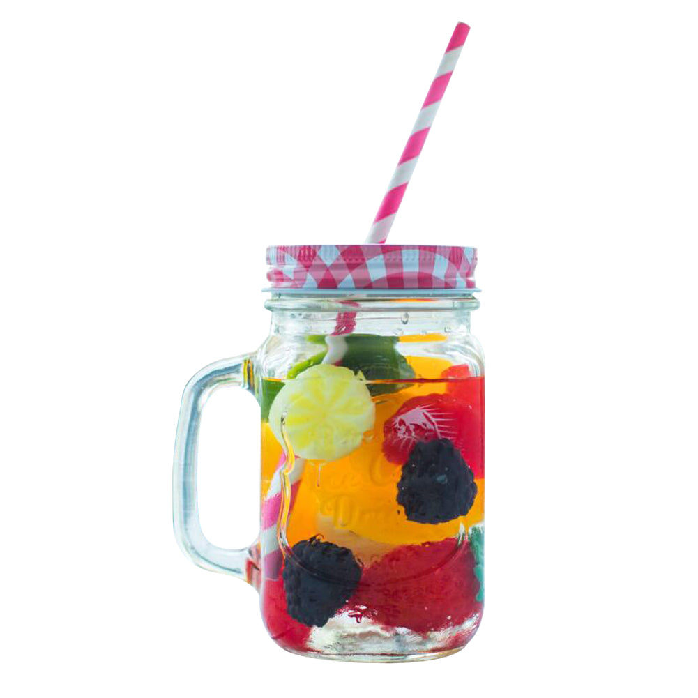 Glass Bottle Beverage Jar Milk Cup Storage Container