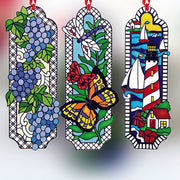 Handpaint metal bookmark with cloisonne enamel art premium gift